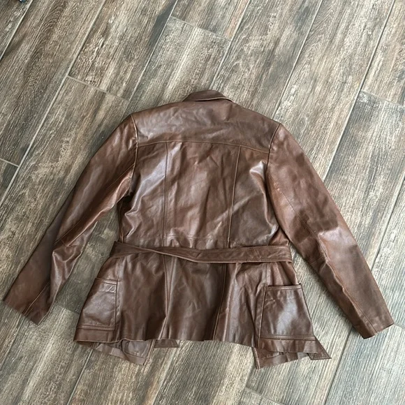 Genuine Wilson’s Leather Coat - Picture 7 of 8